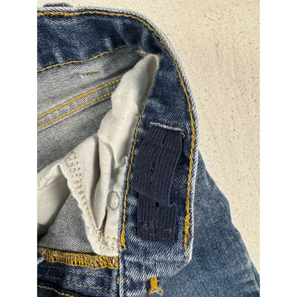 Wonder Nation Relaxed Jeans Boys 10 Regular‎ Blue Denim Adjustable Waist